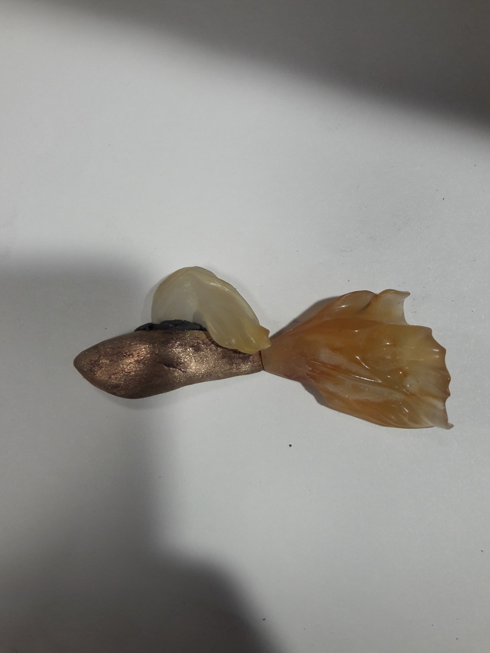 Рыбка в процессе