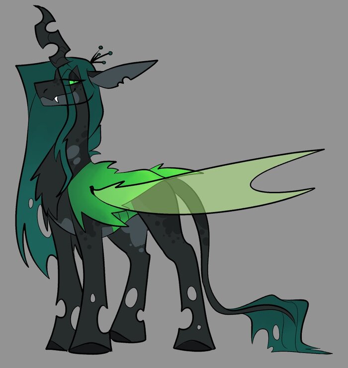    My Little Pony, Ponyart, Changeling, Queen Chrysalis, Twilight Sparkle