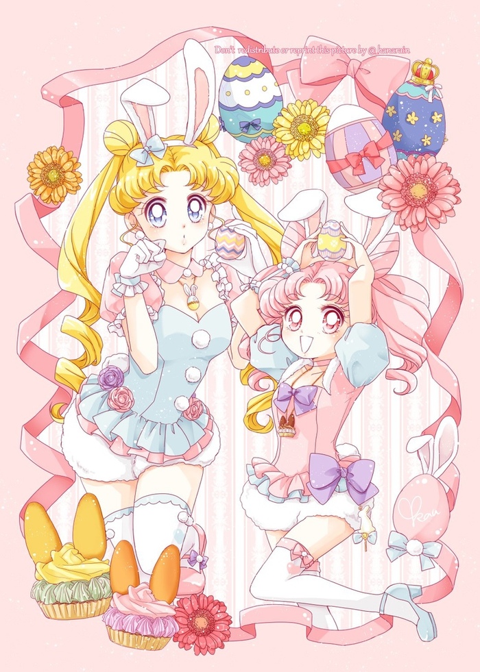   :3 Sailor Moon, , Anime Art, Tsukino Chibiusa, Tsukino Usagi