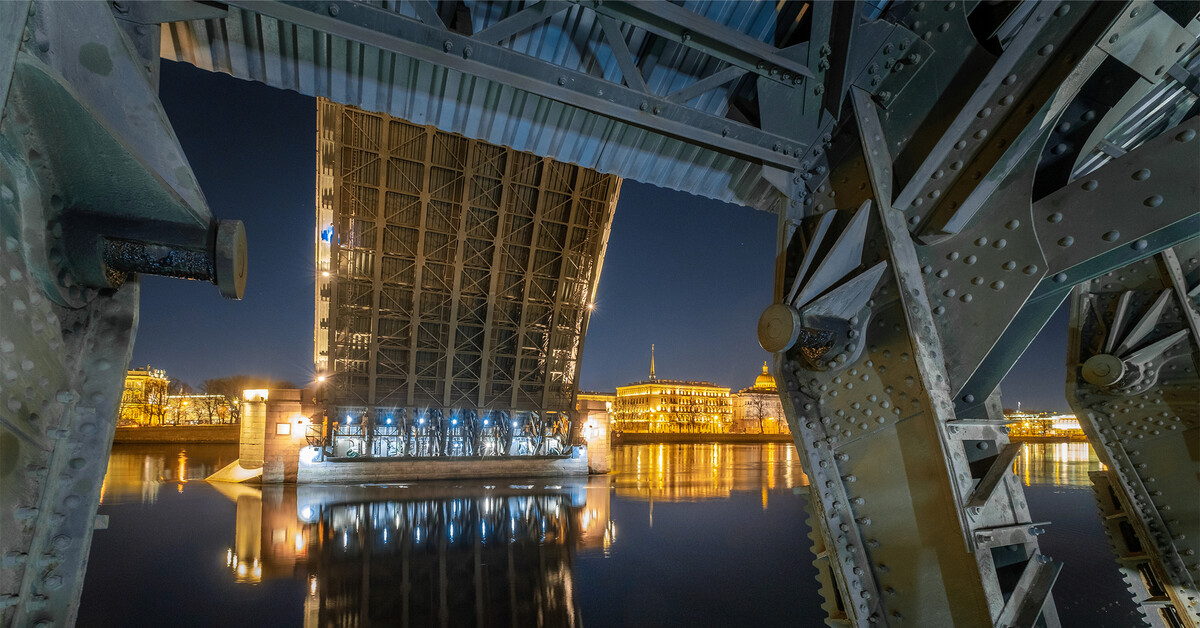 Palace Bridge Санкт Петербург