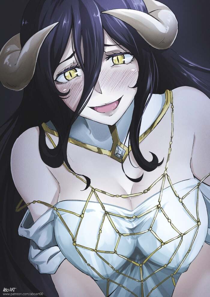  , , Anime Art, Overlord, Albedo (Overlord), ,   