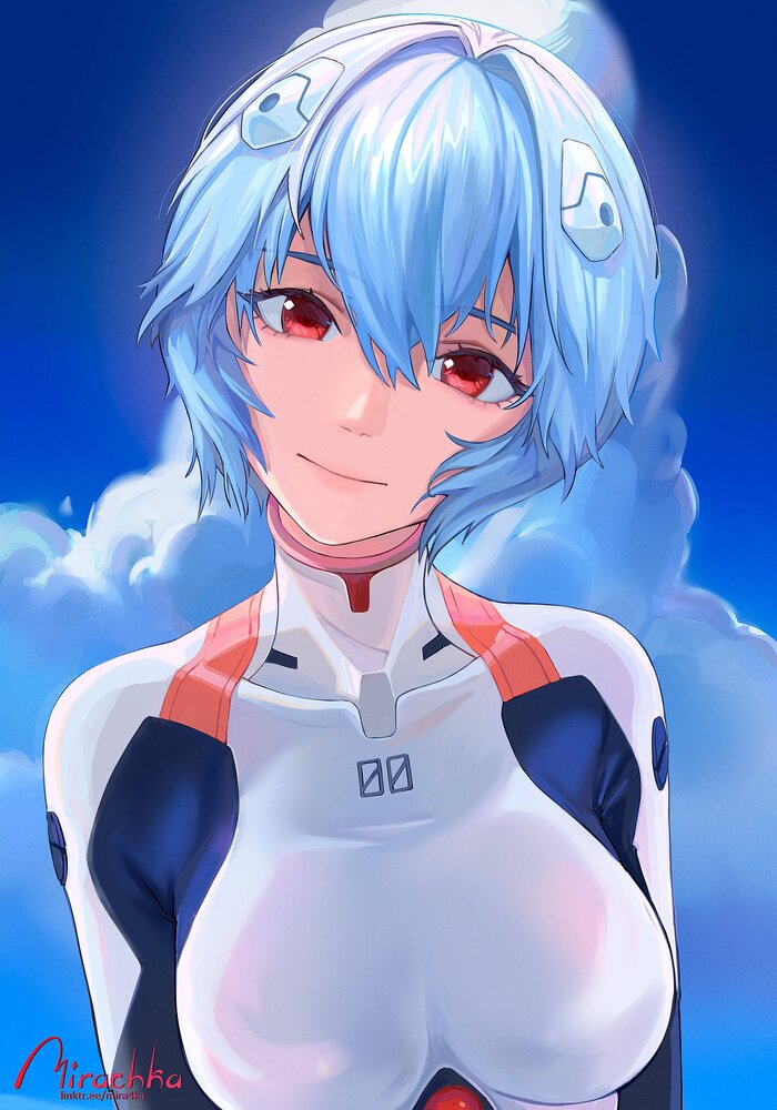  , Anime Art, Evangelion, Rei Ayanami