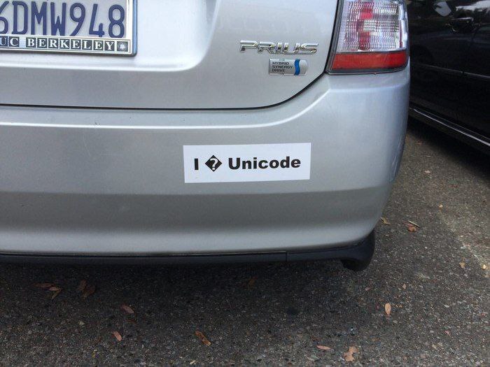 I ? Unicode ?)