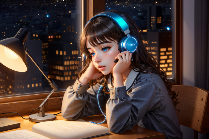 Lofi girl. -