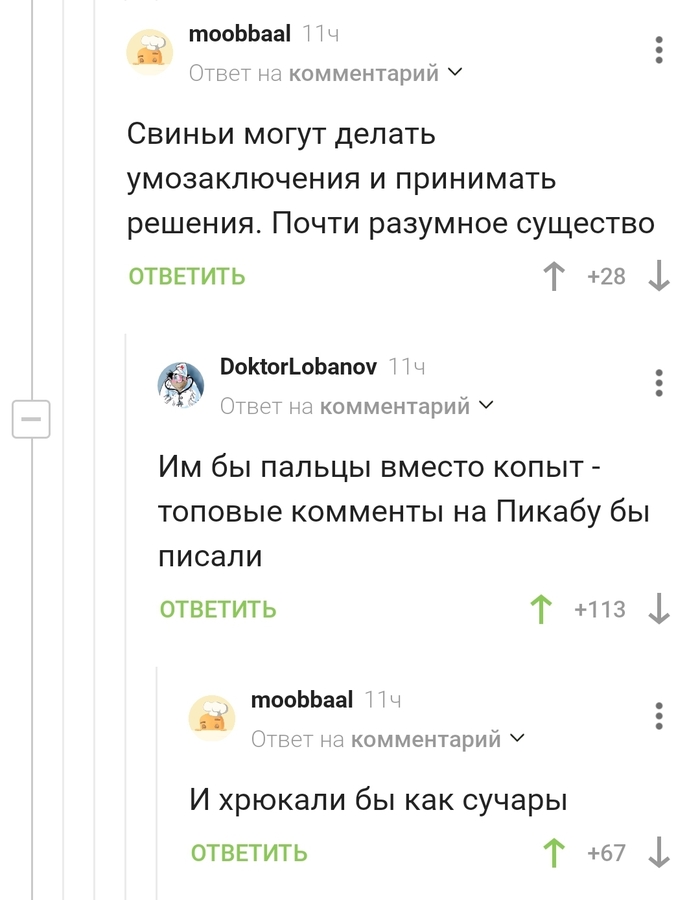 Диалоги о свиньях