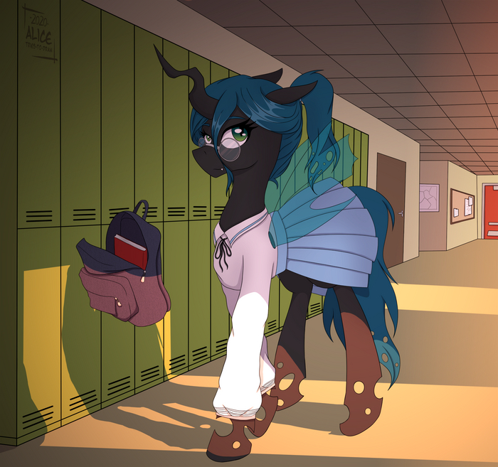  ͸ My Little Pony, Queen Chrysalis, Nerd