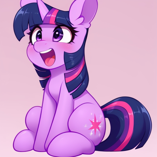   My Little Pony, Twilight Sparkle, Ponyart, , Stable Diffusion,  