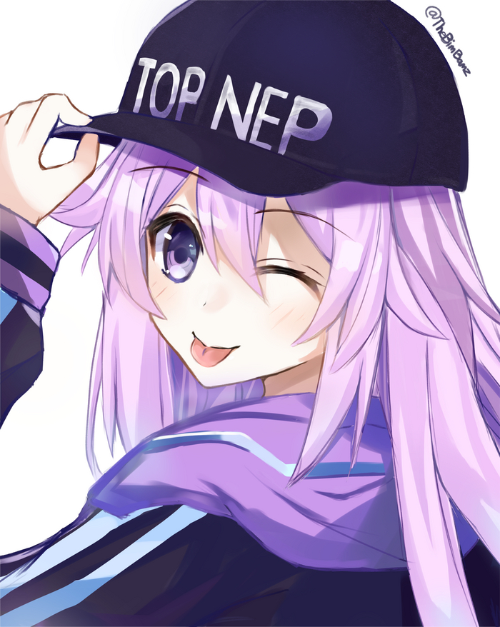 Adult Neptune Anime Art, Hyperdimension Neptunia, Neptunia, Neptune, Thebimbamz