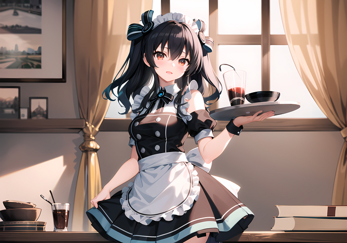 Uni Anime Art, Hyperdimension Neptunia, Neptunia, Uni, ,  , Stable Diffusion