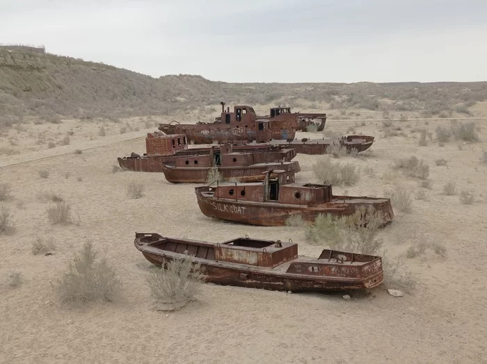 Поездка к остаткам Аральского моря Путешествия, Фотография, Узбекистан, Каракалпакстан, Аральское море, Пустыня, Море, Видео, Вертикальное видео, Длиннопост