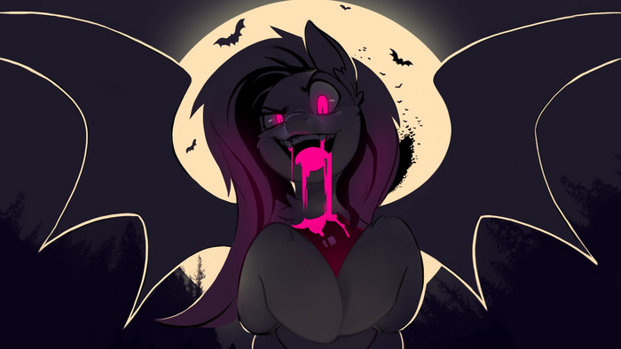   My Little Pony, Ponyart, Fluttershy, Flutterbat
