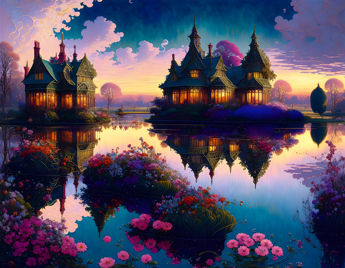 Тёплый вечер