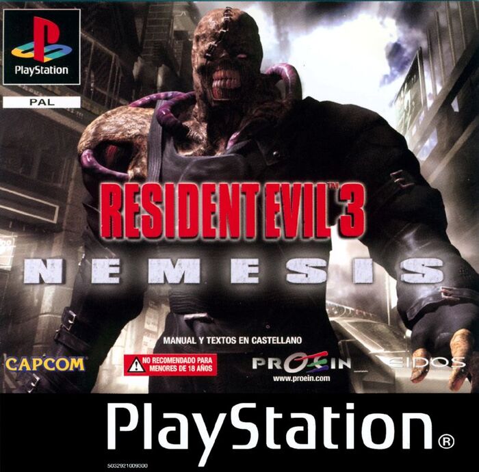 Resident Evil 3 (PS1) , ,  , , -,  ,  , Resident Evil, Resident Evil 3, Jill Valentine, Nemesis, Playstation, Playstation 1, 
