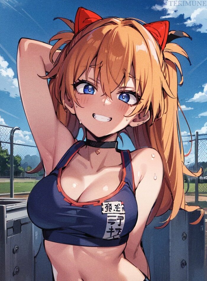   , Anime Art, Evangelion, Asuka Langley,  