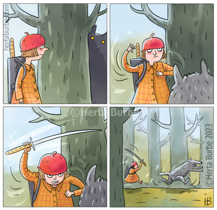 Если бы "Красную шапочку" снимал Квентин Тарантино