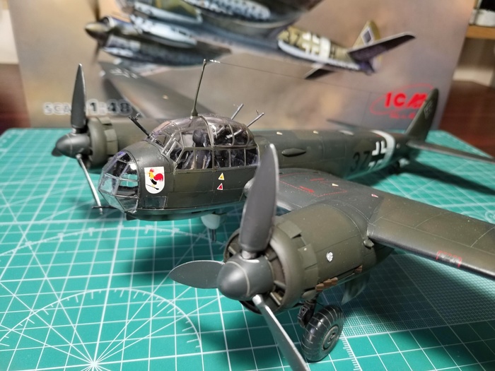 Ju 88 A-14  1/48 ICM  ,  , ,   , , 
