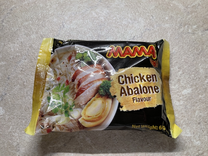    MAMA: CHICKEN ABALONE  , , , 