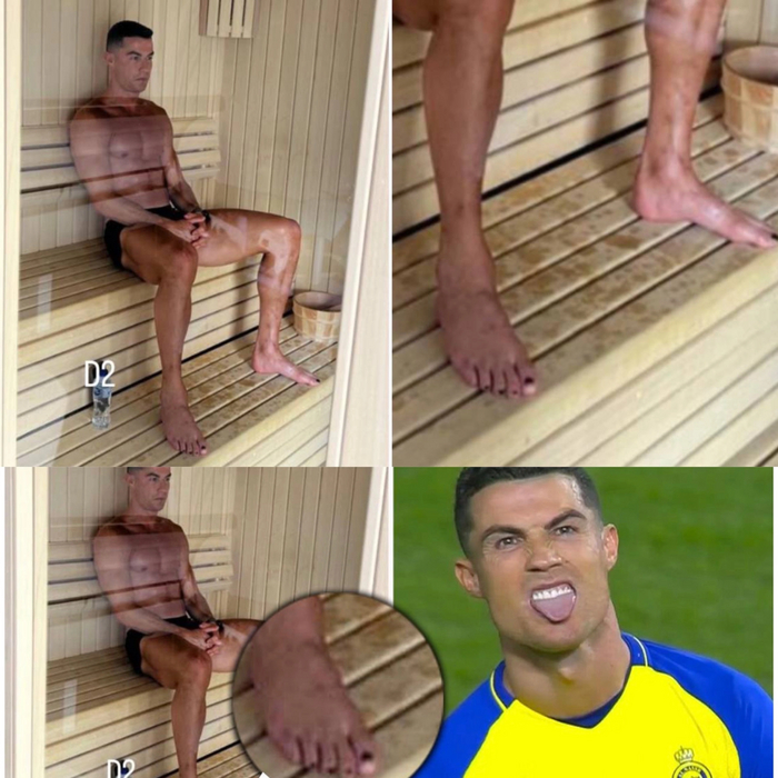 Появилось объяснение почему Роналду красит ногти на ногах ?