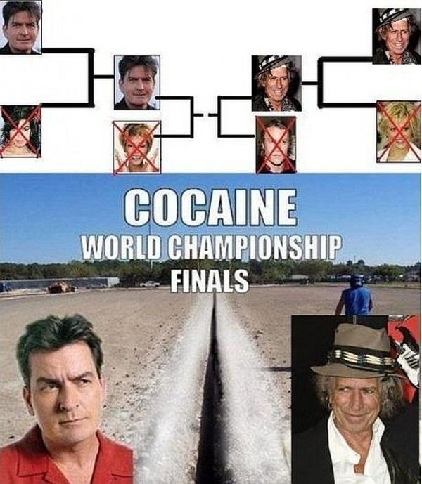 Cocaine world championship   , ,  , ,  ,  , , 