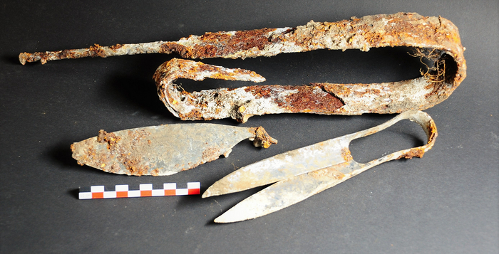 В Германии обнаружены кельтские ножницы возрастом 2300 Археология, Германия, Кельты, Археологические раскопки, Археологические находки