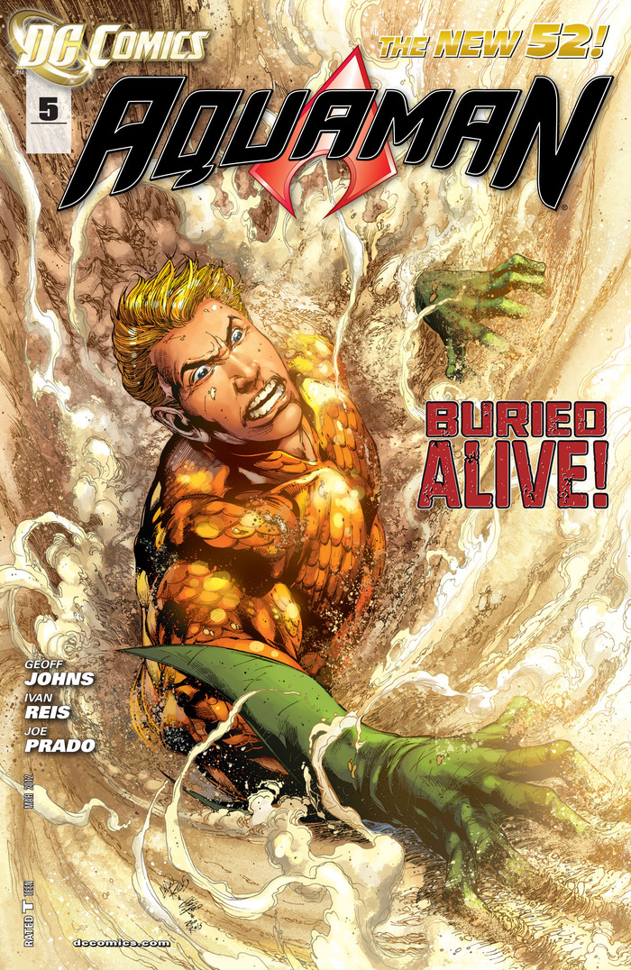 Aquaman v7 - 005 DC Comics, ,  , , , , 2012