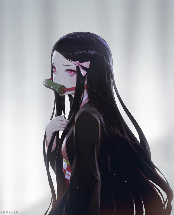  , Anime Art, , Kimetsu No Yaiba, Nezuko Kamado, Zeronis