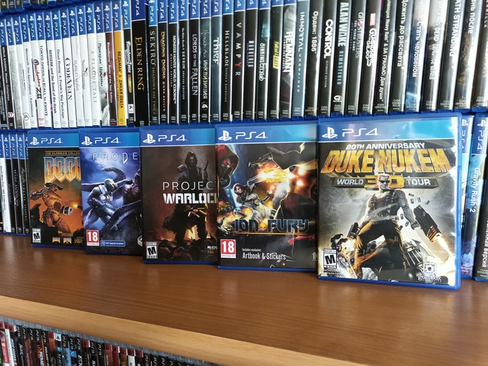   Playstation 4, Playstation 5, Playstation 3, ,  ,  , Doom, Duke Nukem, 