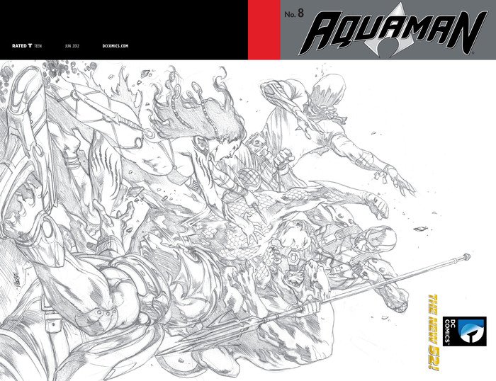 Aquaman v7 - 008 DC Comics, ,  , , , , 2012