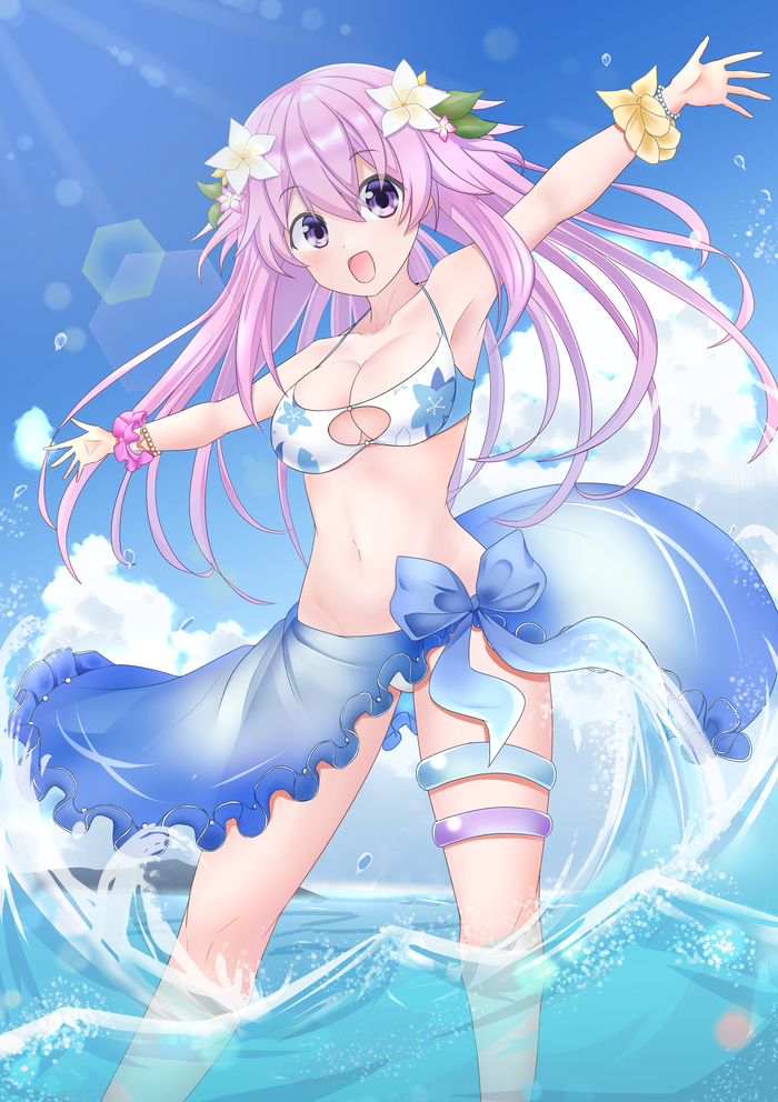 Adult Neptune Anime Art, Hyperdimension Neptunia, Neptunia, Neptune, 