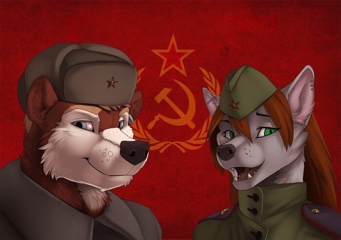 С днём великой победы! Поздравляю всех представителей фурри фэндома!