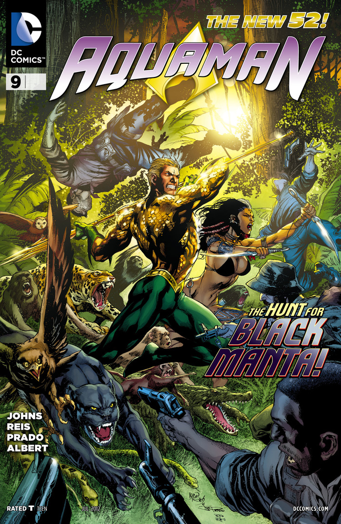 Aquaman v7 - 009 DC Comics, ,  , , , , 2012