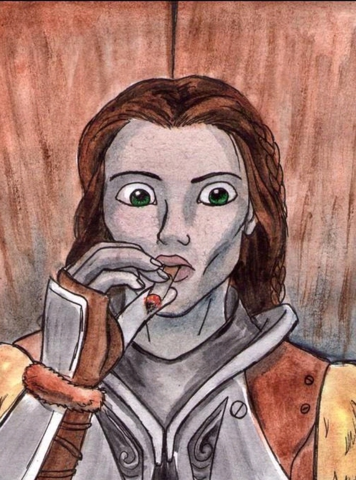 Когда тан сказал что "возьмёт" тебя в подземелье!