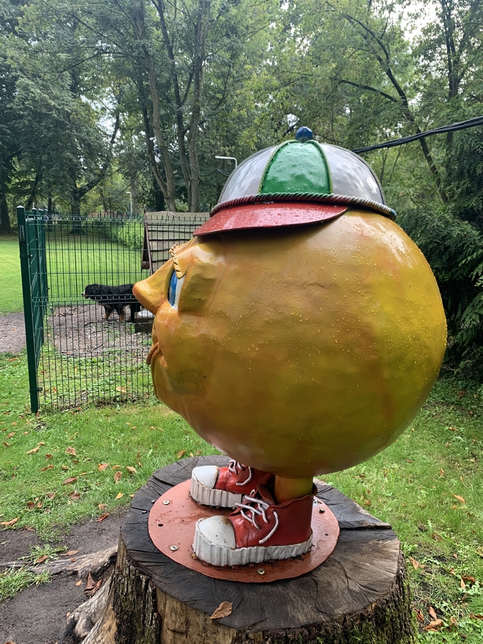 Памятник Колобку | Пикабу