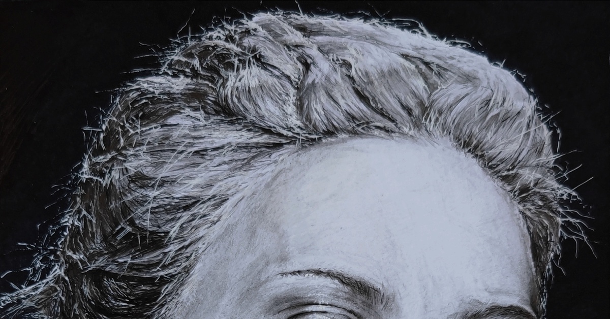 Карандаш, линер, А4 | Пикабу