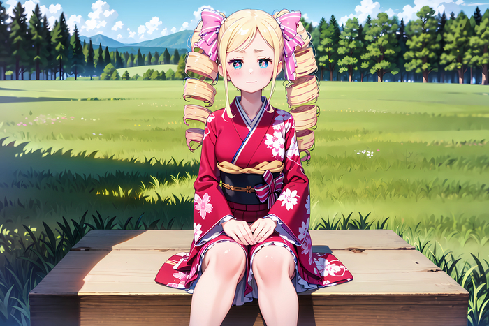 Betty , Anime Art, Re:Zero Kara, Beatrice,  