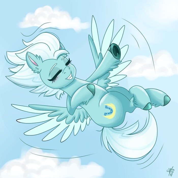     My Little Pony, Fleetfoot, Ponyart, 