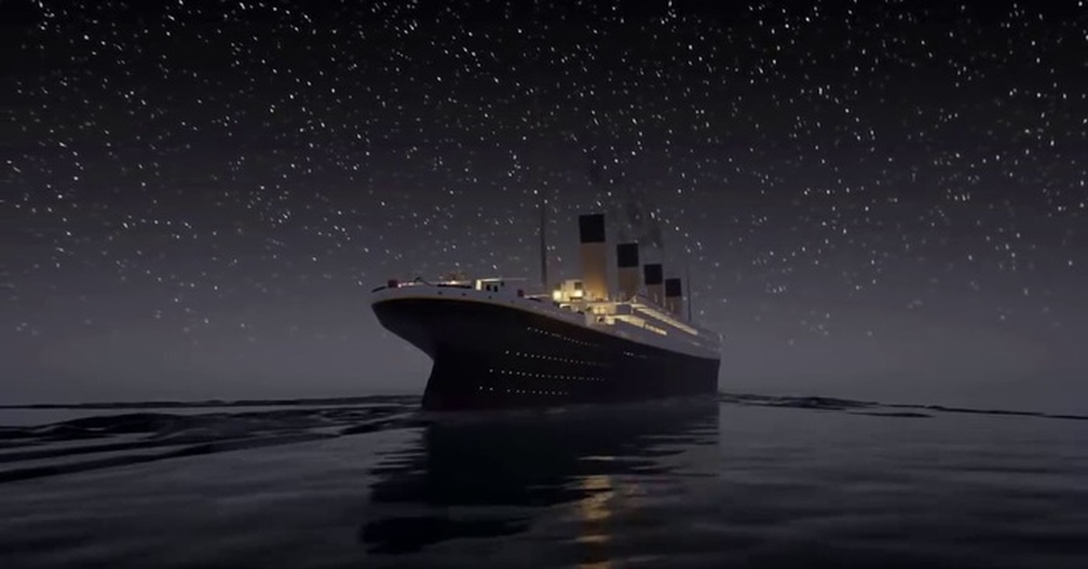 Титаник тонет в реальном времени | Пикабу