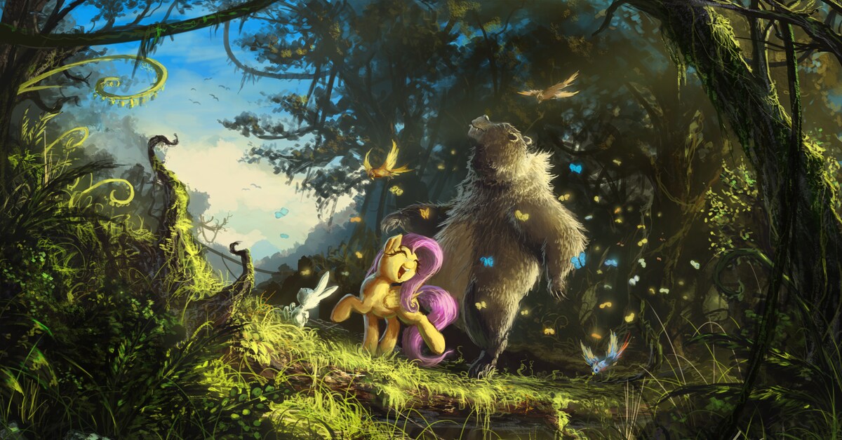 Лесной пати хард | Пикабу