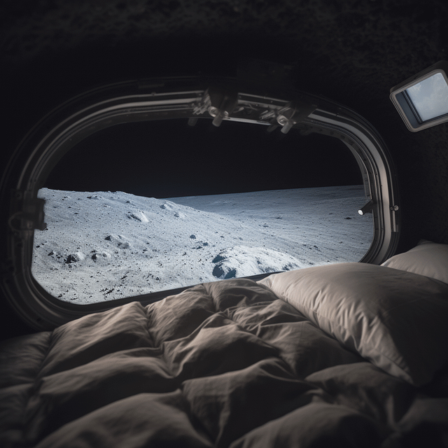 Ночевка на Луне