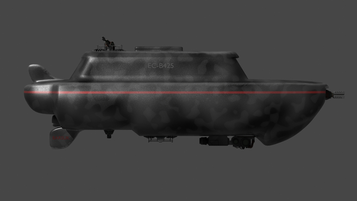  "Barsuk" Blender, 3D , ArtStation, , Barotrauma,  , 