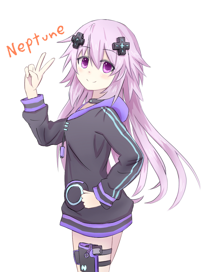 Adult Neptune Anime Art, Hyperdimension Neptunia, Neptunia, Neptune