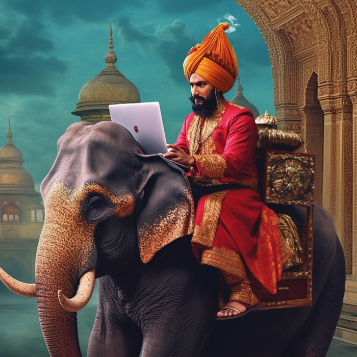 Самый стереотипный индус по версии нейросети Midjourney