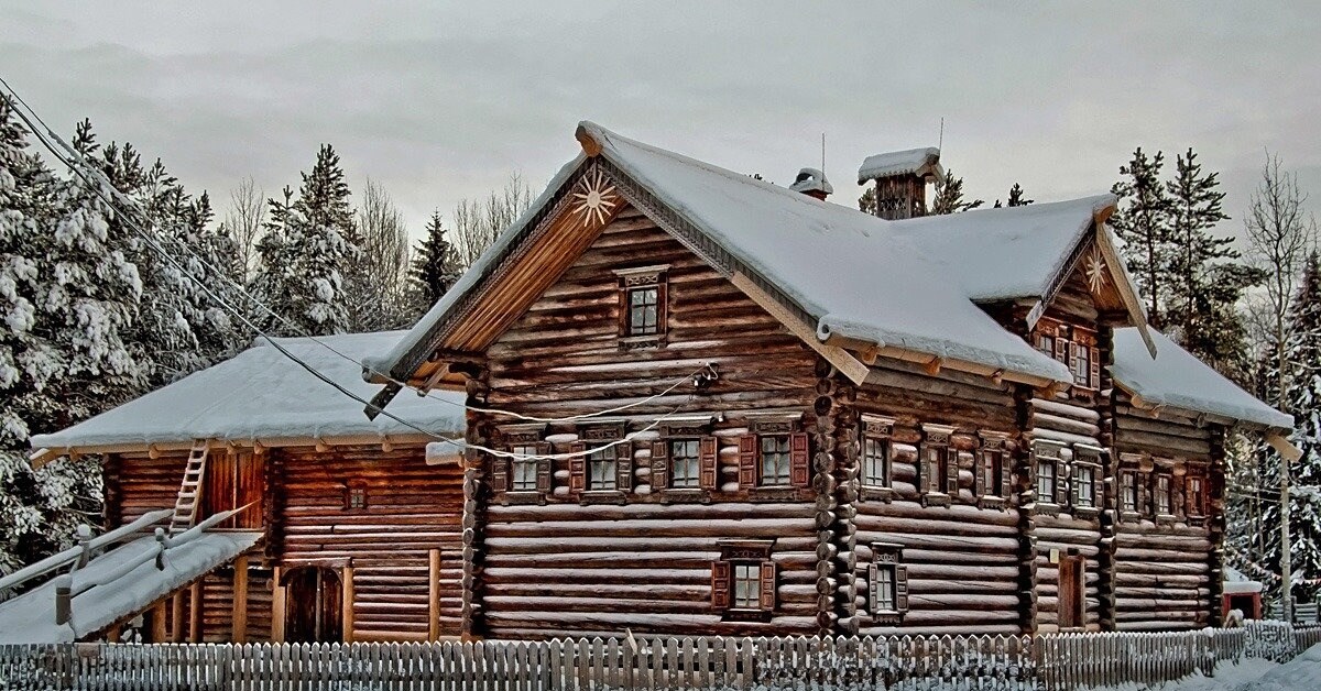 Северное дерево дома