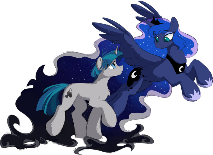  ,   My Little Pony, Princess Luna, Stygian