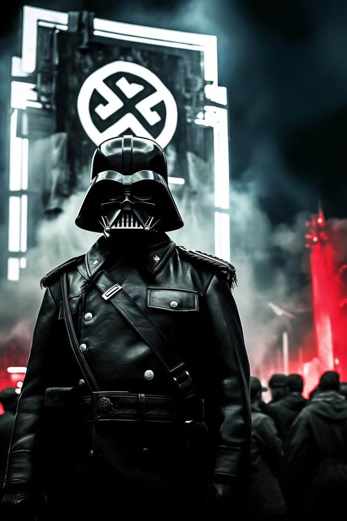 Star Wars: Dark Side Midjourney, Арты нейросетей, Star Wars, Темная сторона, Мрачное, Человек в высоком замке, Длиннопост