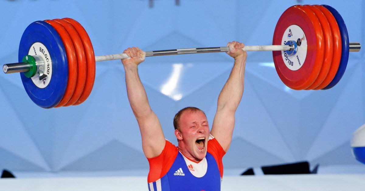 Weightlifting. Апти Аухадов тяжелая атлетика.