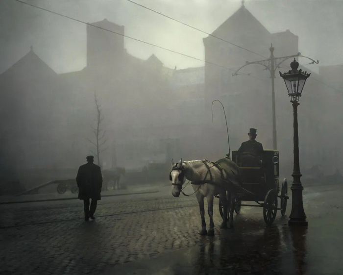 Колоризированная фотография Бернарда Эйлерса