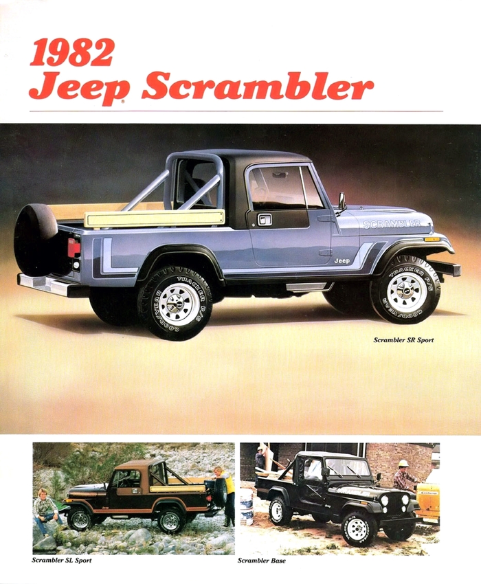  Jeep Scrambler  1982  , , , , Scrambler, 