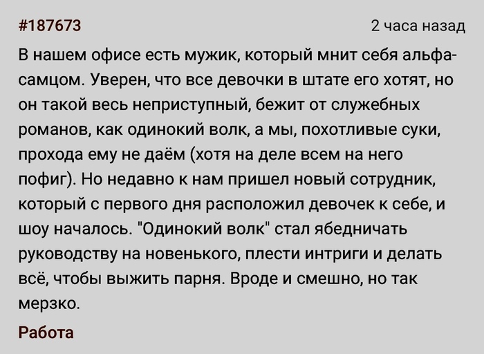 Одинокий волк | Пикабу