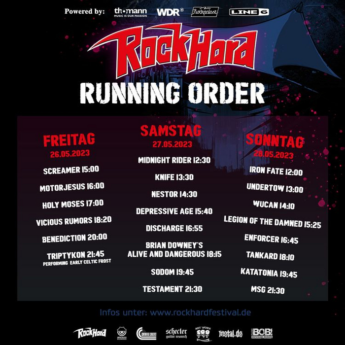 Rock Hard Festival 2023  Rock Hard Festival, 2023, Metal